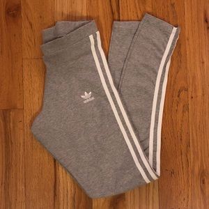 Adidas xs gray leggings
